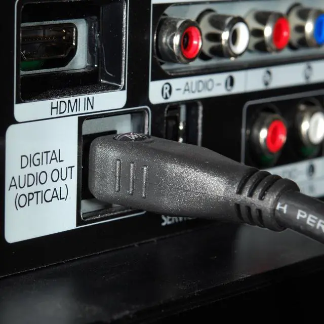 Alt view image 5 of 6 - Toslink Cable (6 Feet) - Optical Digital Audio Cable