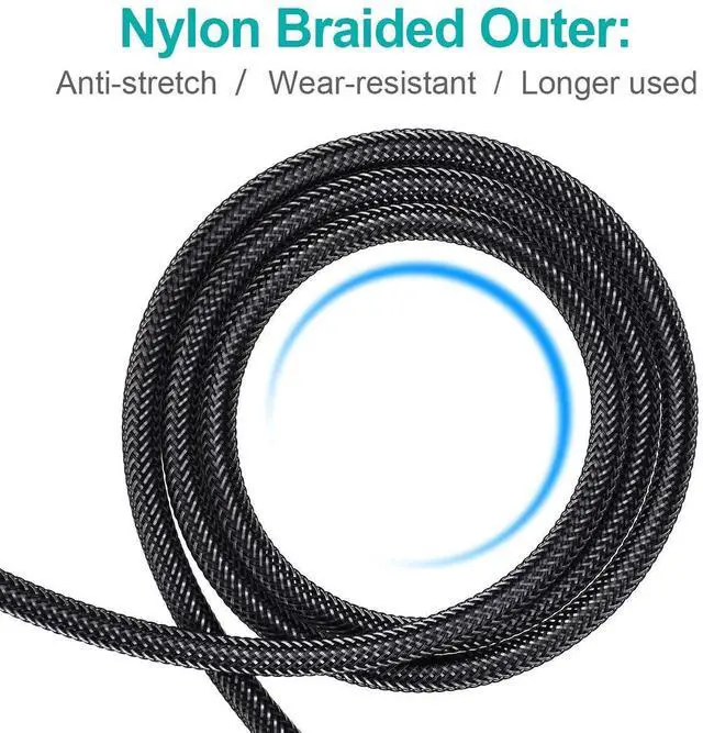Alt view image 7 of 7 - 90 Degree Toslink Optical Cable 360 Degree Free-Rotating Plug Fiber Optic Cable S/PDIF Toslink Male to Male for Home Theater, Sound Bar, TV, PS4, Xbox,Grey (15ft/5m)