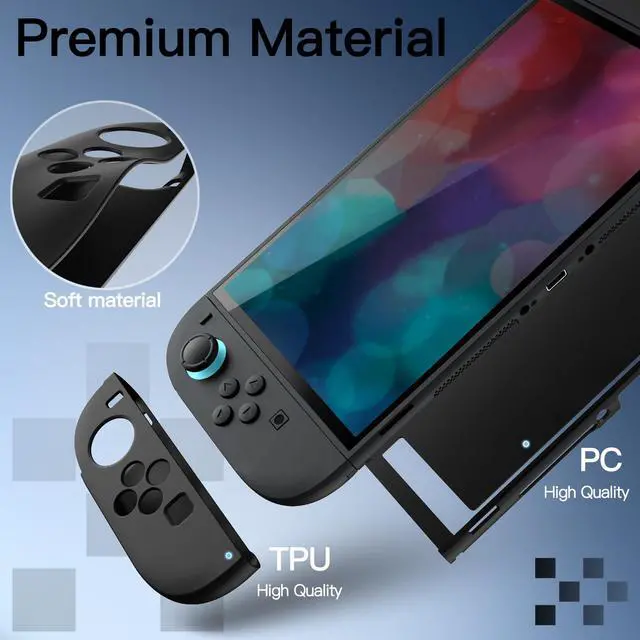 Alt view image 3 of 7 - Slim Dockable Case for Nintendo Switch 2, Black