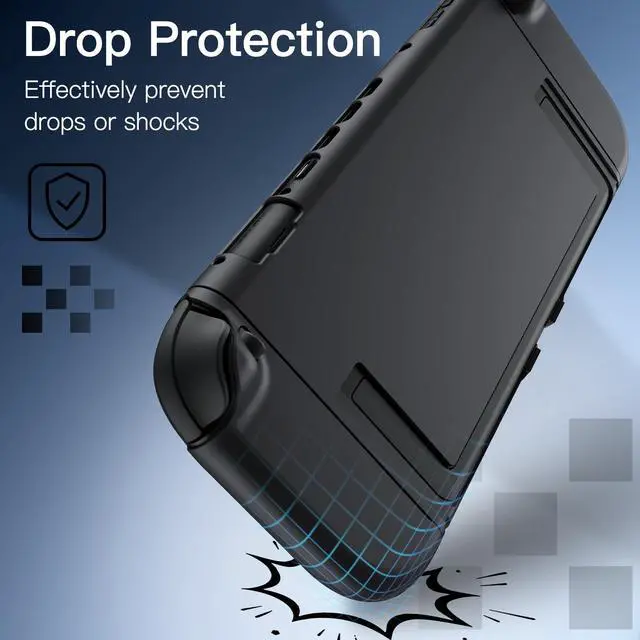 Alt view image 6 of 7 - Slim Dockable Case for Nintendo Switch 2, Black