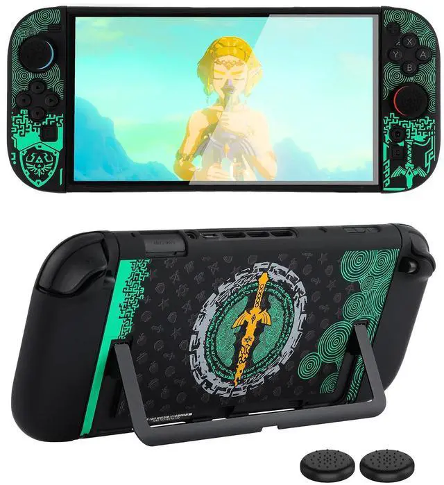 Main image of Dockable Protective Case for Switch 2 (2025), Slim Hard PC Shell with Detachable Joy-Con Cover, Anti-Scratch, Anti-Fingerprint, with 2 Thumb Grips