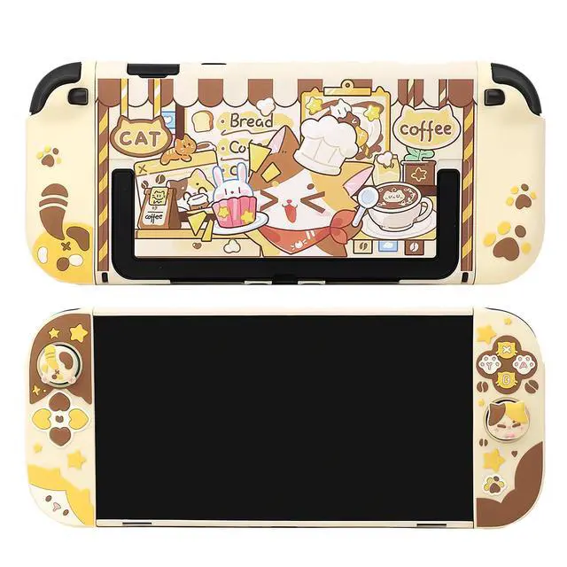 Main image of Silicone Protective Case for Nintendo Switch2-Calico Cat
