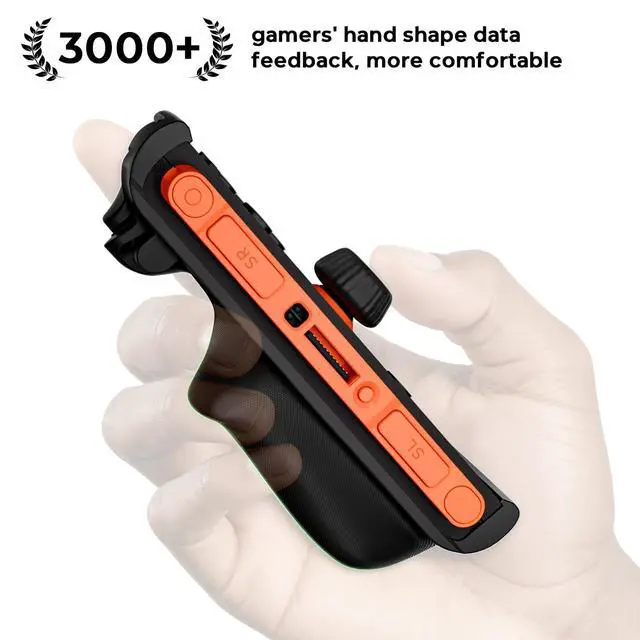 Alt view image 2 of 7 - P2 Dockable Split Protective Case for Nintendo Switch 2, Joy-Con Lock Firmly, Ergonomic Grips, Stable Metal Kickstand & Magnetic Ring, Travel Front Cover 12 Game Card Slots 2026 Latest Upgrade