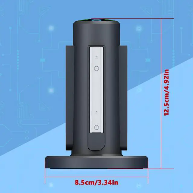 Alt view image 6 of 6 - Switch Charging Dock for Switch 1 Controller Joycon,Black
