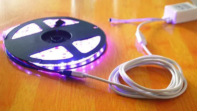 Alt view image 3 of 5 - 2pcs 2.5m 8.2ft RGB LED Strip Extension Cable 4 Pin LED Tape Extension Cord LED Ribbon Connection Cable LED Rope Connector Wire 4-Pin Adapter Plug for RGB 5050 3528 2835 LED Strip Light