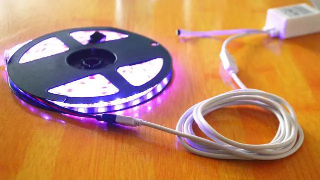 Alt view image 4 of 5 - 4PCS 2M 6.56ft 4 Color RGB Extension Cable LED Strip Connector Extension Cable Cord Wire 4 Pin LED Connector for SMD 5050 3528 2835 RGB LED Light Strip