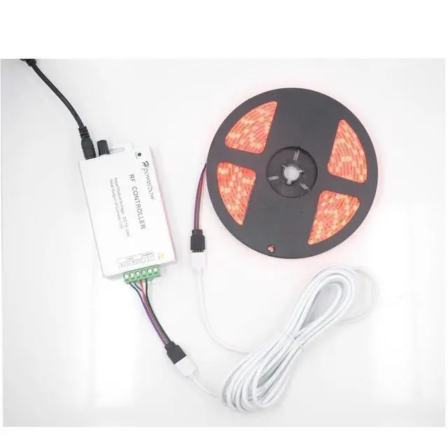 Alt view image 4 of 4 - 2PCS 5M 16.4ft 4 Color RGB Extension Cable LED Strip Connector Extension Cable Cord Wire 4 Pin LED Connector for SMD 5050 3528 2835 RGB LED Light Strip
