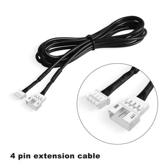 Alt view image 4 of 4 - Acrylic Interior Car LED Strip Light Extension Wire 78.7inch, which fit for Dreamcolor&RGB Main Controller Connects and sub-Controller kit (not Including), Not fit dreamcolor 5 in 1(Single Controller)