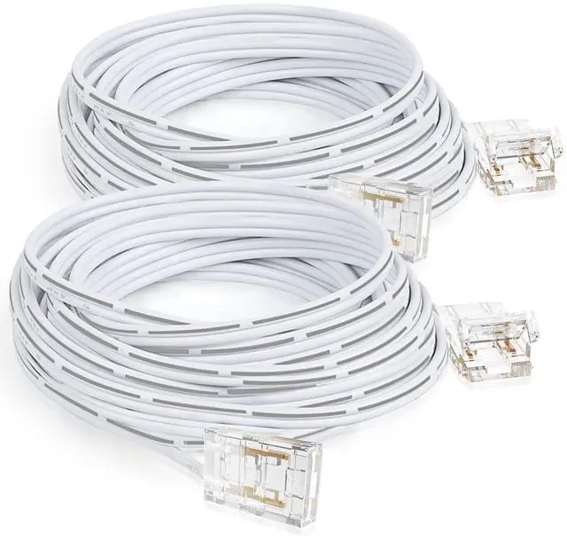 Main image of Extension Cable Wire Cord LED Strip Connectors 2Pcs 6FT 10mm 2 Pin Led Light Strip Jumper Connectors for Led Strips Single Color SMD 2835 5050 COB LED Strip Lights