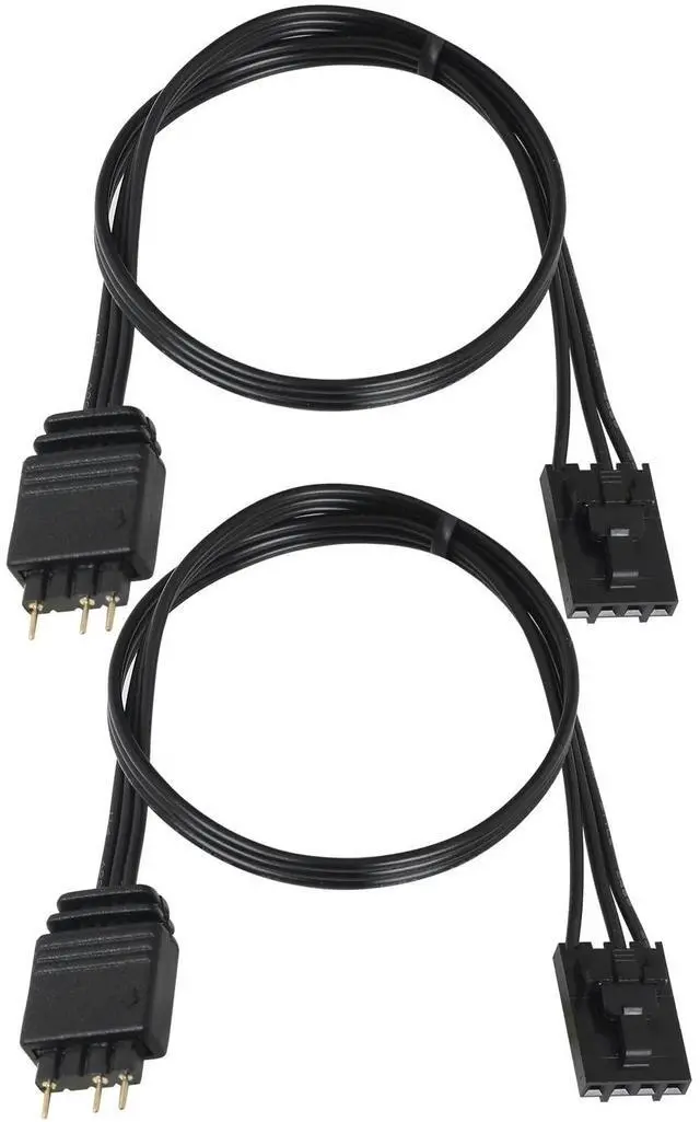 Main image of 2PCS Fan Light Adapter Cable Extension Cable Adapter Cable 30cm Can Connect to Any 5V 3-Pin ARGB Devices