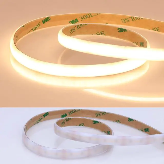 Alt view image 2 of 7 - PRO+ 24V LED Strip Diffused 16.4FT 3000K 510LM/FT Bright Waterproof