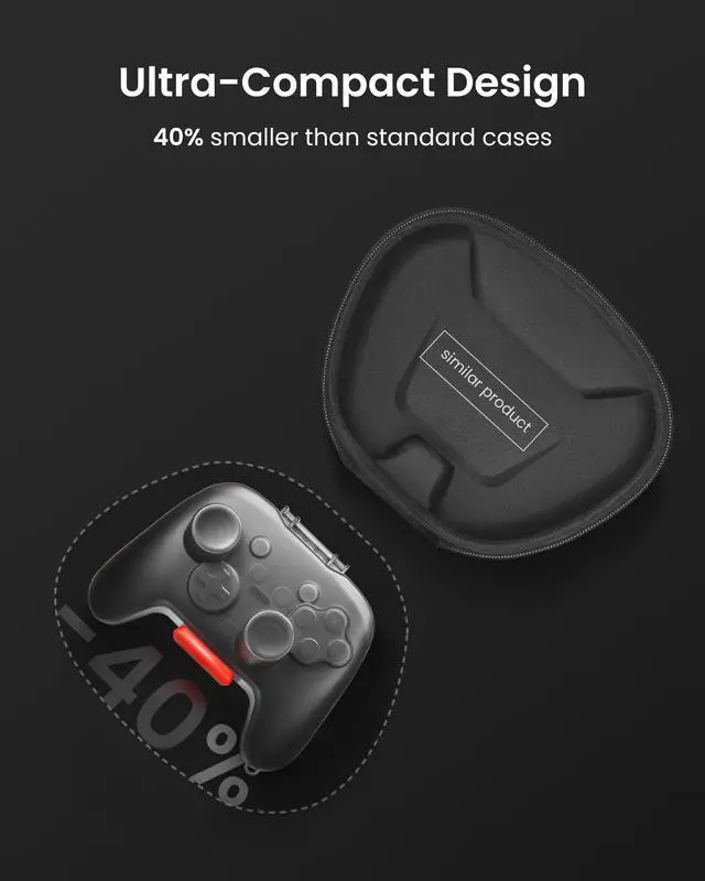 Alt view image 3 of 7 - Case for Nintendo Switch 2 Pro Controller, Military Grade Protection