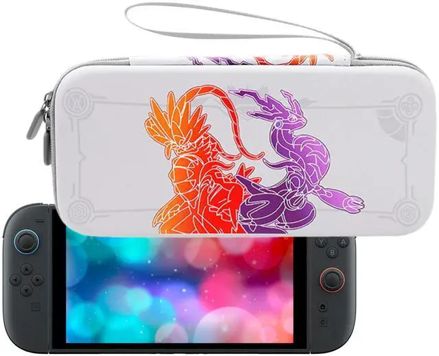 Main image of Carrying Case for Nintendo Switch 2 (2025), Hard Shell Travel Bag with 10 Game Card Slots, Portable, White