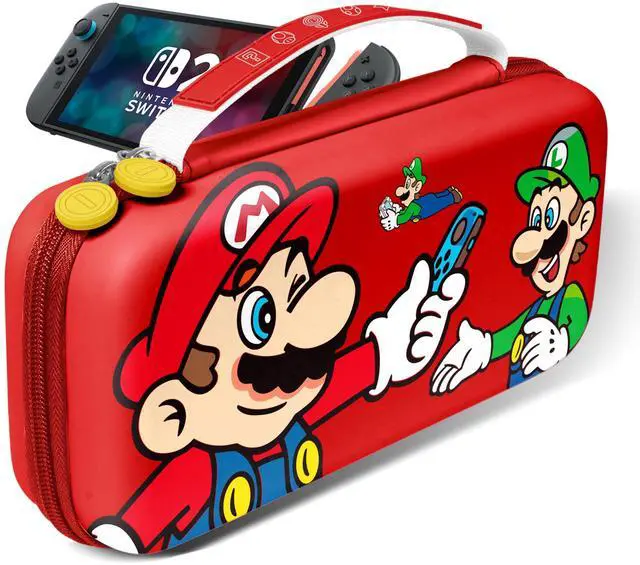 Main image of Carrying Case Designed for Nintendo Switch 2 for Kids Girls Boys Cute Kawaii Travel Carry Bag for Switch 2 (2025) 10 Game Cartridge Switch 2 Protective Cover Carrying Cases - Red Friends