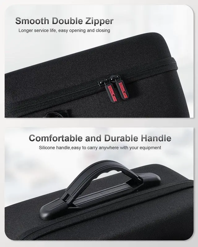 Alt view image 5 of 7 - Switch 2 All in One Carrying Case for Nintendo Switch 2, Portable Hard Travel Case with Game Card Slots, Portable Storage Carry Bag for Switch 2 Console Pro Controller Accessories