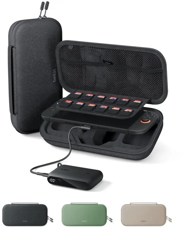Main image of Nintendo Switch 2 Charging Case with 10000mAh Power Bank Charger 20W