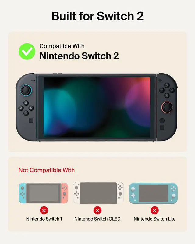 Alt view image 2 of 7 - Nintendo Switch 2 Charging Case with 10000mAh Power Bank Charger 20W