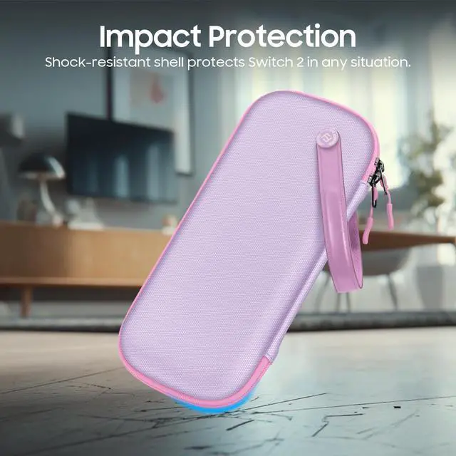 Alt view image 7 of 7 - Ultra Slim Protective Carrying Case for Nintendo Switch 2 (2025)