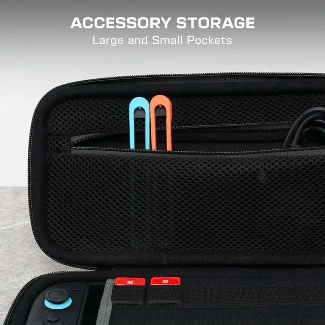 Alt view image 3 of 7 - PlayTrek Hard Shell 2-in-1 Travel Case, Nintendo Switch 2