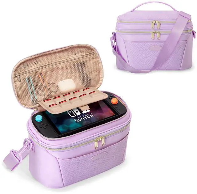Main image of Dual-Layer Carrying Case Compatible with Nintendo Switch 2 on Trips