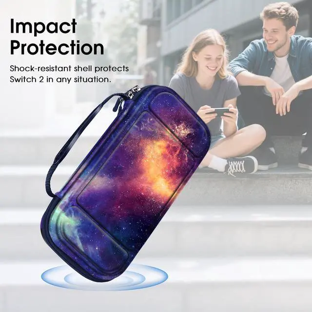 Alt view image 6 of 7 - Shockproof Carrying Case for Nintendo Switch 2 (2025)