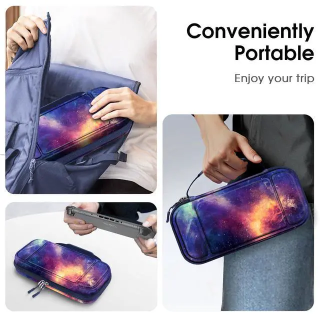 Alt view image 7 of 7 - Shockproof Carrying Case for Nintendo Switch 2 (2025)
