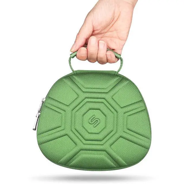 Alt view image 5 of 7 - Carry Case Compatible with Nintendo Joy-Con 2 & Official Grip, Buttons & Joysticks Full Protection, Hard Shell Original Switch 2 Controllers Travel Storage Case Joycon Carrying Pouch, Armygreen