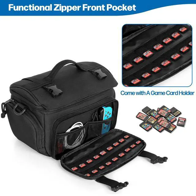 Alt view image 4 of 7 - Sling Carrying Case Compatible with Nintendo Switch/Switch 2