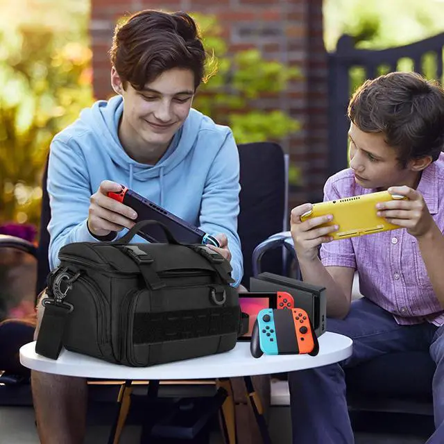 Alt view image 7 of 7 - Sling Carrying Case Compatible with Nintendo Switch/Switch 2