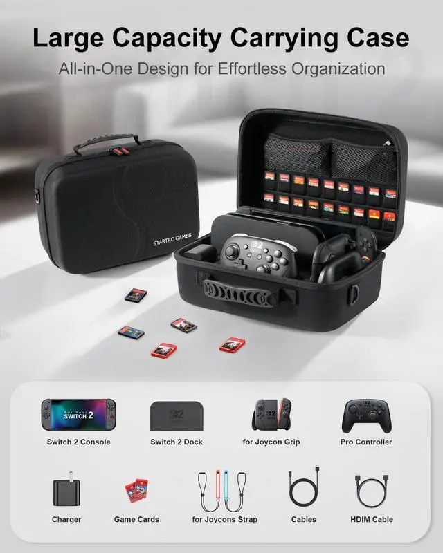 Alt view image 2 of 7 - Carrying Case for Nintendo Switch 2