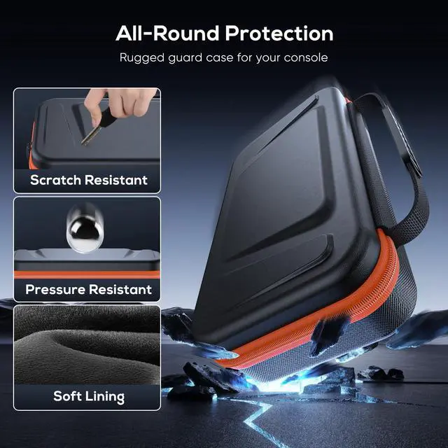 Alt view image 6 of 7 - Charging Case for Nintendo Switch 2 - Built-in 37000mWh Battery