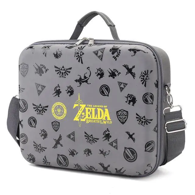 Alt view image 6 of 6 - Cute Carrying Case for Nintendo Switch 2 (2025), Large All in One Hard Travel Case with Game Card Slots, Portable Full Protection Bag for Switch 2 Zelda Console, Pro Controller & Accessories