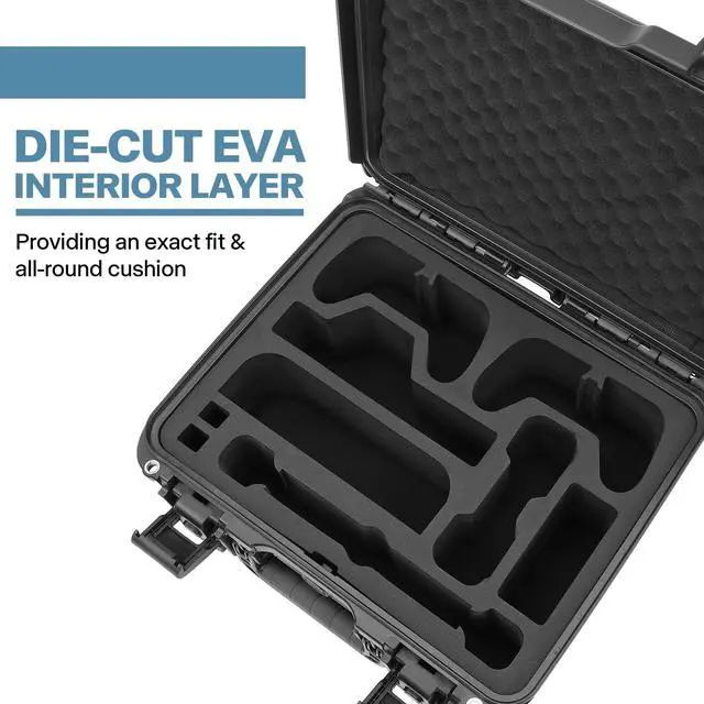 Alt view image 3 of 7 - Hard Shell Carrying Case Compatible with Nintendo Switch 2 & Accessories