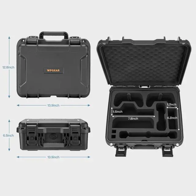 Alt view image 6 of 7 - Hard Shell Carrying Case Compatible with Nintendo Switch 2 & Accessories