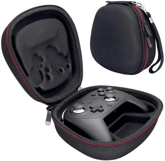 Main image of Carrying Case Compatible with Nintendo Switch 2 Pro Controller, Hard Shell Original Switch Controller Protection Portable Travel Protective Case, Black