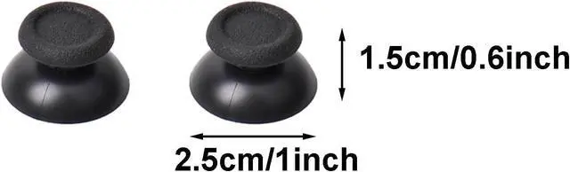 Alt view image 2 of 5 - 4Pairs(8PCS) Replacement Joystick Thumb Stick Grips Cap Cover for PlayStation 4 PS4 Controller