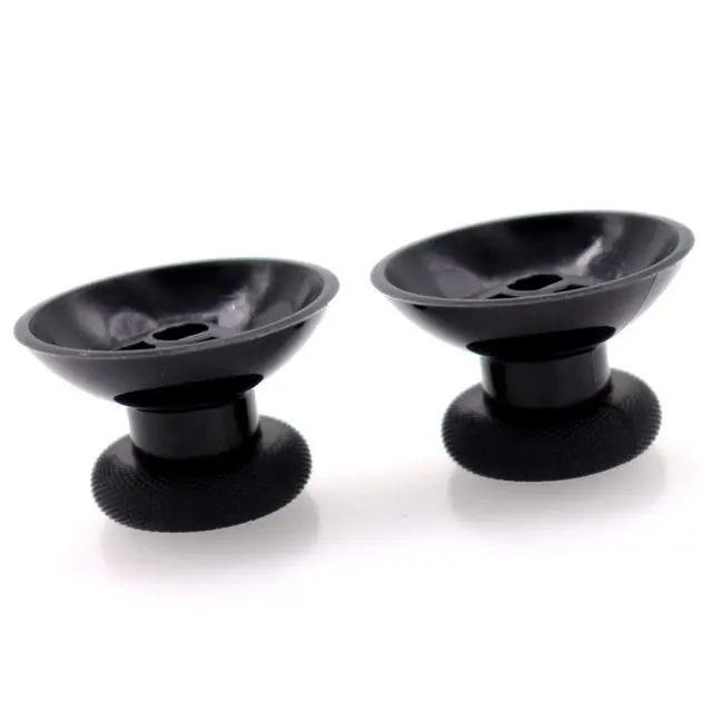 Alt view image 5 of 7 - 2-Pack OEM Thumbsticks Concave Analog Replacement for Xbox one Controller Rubber Joystick Thumb Grips (Black)
