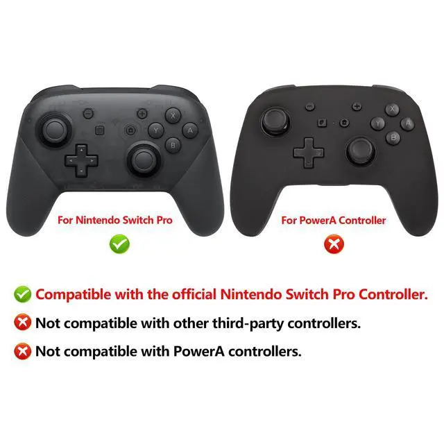 Alt view image 2 of 7 - Black Replacement 3D Joystick Thumbsticks, Analog Thumb Sticks with Cross Screwdriver for Nintendo Switch Pro Controller