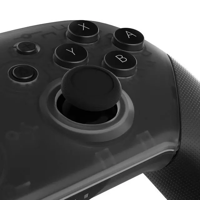 Alt view image 3 of 7 - Black Replacement 3D Joystick Thumbsticks, Analog Thumb Sticks with Cross Screwdriver for Nintendo Switch Pro Controller