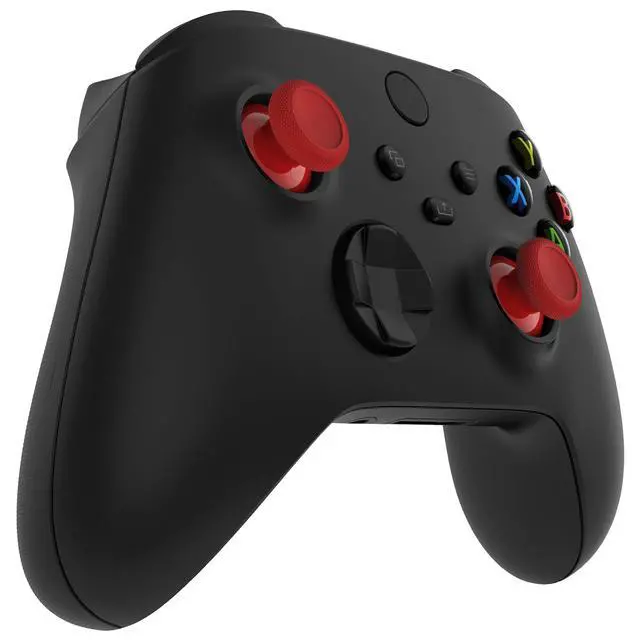 Alt view image 5 of 7 - Replacement Thumbsticks for Xbox Series X & S, Joysticks Repair Kit for Xbox Wireless Controller, Custom Analog Stick Buttons for Xbox One S/X/Elite Controller - Carmine Red