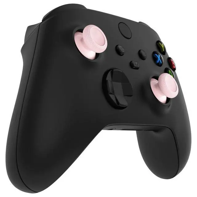 Alt view image 5 of 7 - Replacement Thumbsticks for Xbox Core Wireless Controller, Joysticks Repair Kit for Xbox Series X/S Controller, Custom Analog Stick Buttons for Xbox One S/X/Elite - Cherry Blossoms Pink