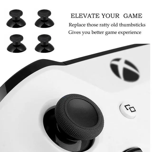 Alt view image 4 of 6 - 4PCS Replacement Joystick for Xbox One S/X Controller, Analog Thumbsticks Repair Tool Kit for Stick Drift, Broken, and Loose Joysticks Replacement, T6 T8 T10 Repair Screwdriver Kit for Xbox One S/X