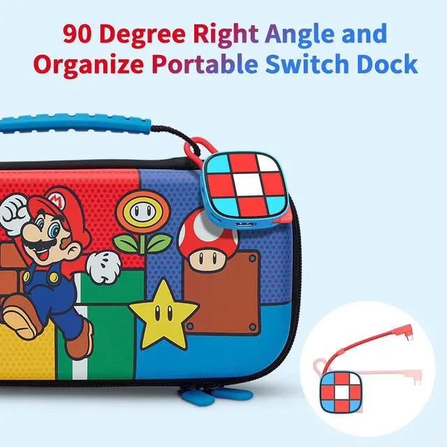 Alt view image 2 of 7 - Switch Dock with Organizer Design for Nintendo Switch Dock Switch TV Dock, Switch Charging Dock with 4K HDMI Output/USB 3.0/ PD 100W Charging Port for MacBook Pro/Air, Not for Switch 2