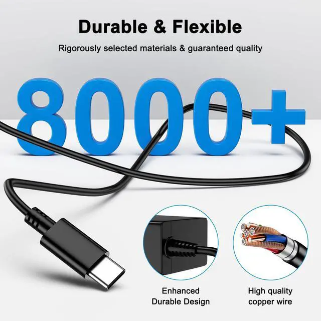 Alt view image 3 of 7 - 39W AC Adapter Fast Charger for Nintendo Switch with 6FT USB C Cord