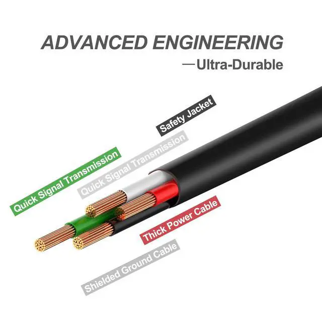 Alt view image 4 of 7 - Charging Cable for Switch 2/Switch Lite/Switch OLED