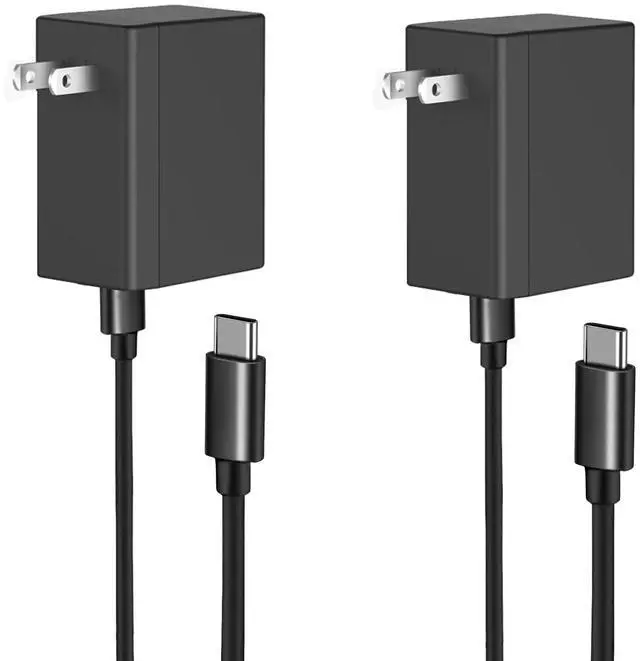 Main image of 2-Pack Switch 2 Charger - AC Adapter for Nintendo 2 /Nintendo1