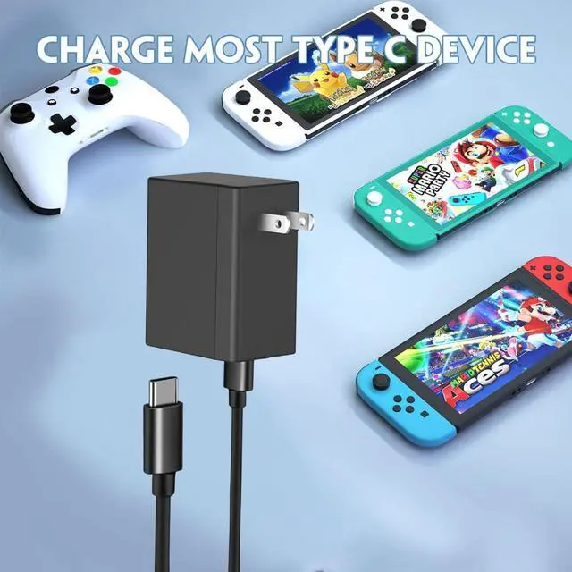 Alt view image 3 of 7 - 2-Pack Switch 2 Charger - AC Adapter for Nintendo 2 /Nintendo1