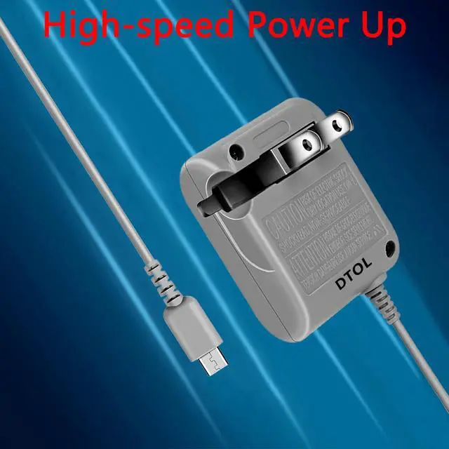 Alt view image 4 of 7 - DS Lite Charger Replacement for Nintendo DS Lite, AC Adapter (100-240v) 2 Pack