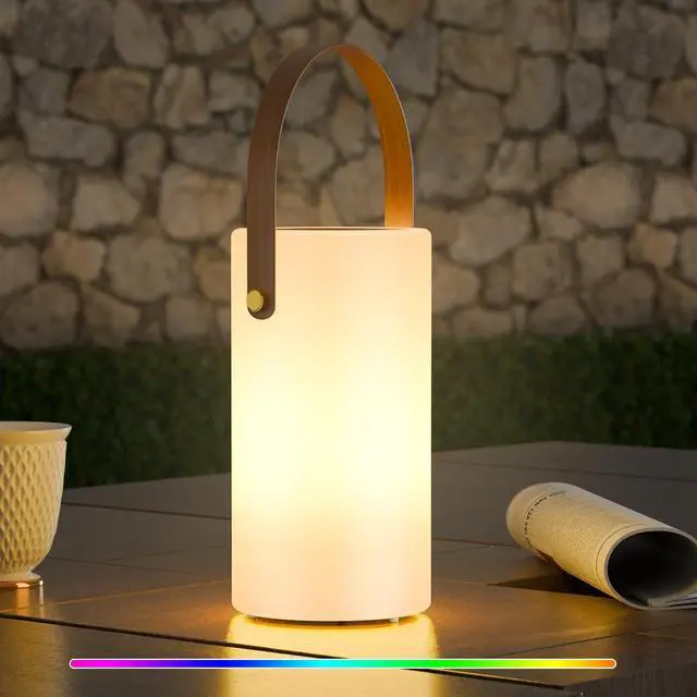 Main image of Solar Table Lamp Outdoor Lantern 2 in 1 Rechargeable Waterproof