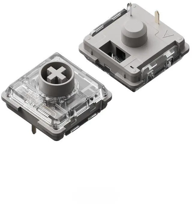 Main image of Hades Low-Profile POM Switches 45g Linear Type (Flow/Flow Lite Exclusive) - Hot-Swappable Keyboard Switches (106pcs + Puller) Silent